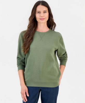 Women's Long-Sleeve Crewneck Sweatshirt