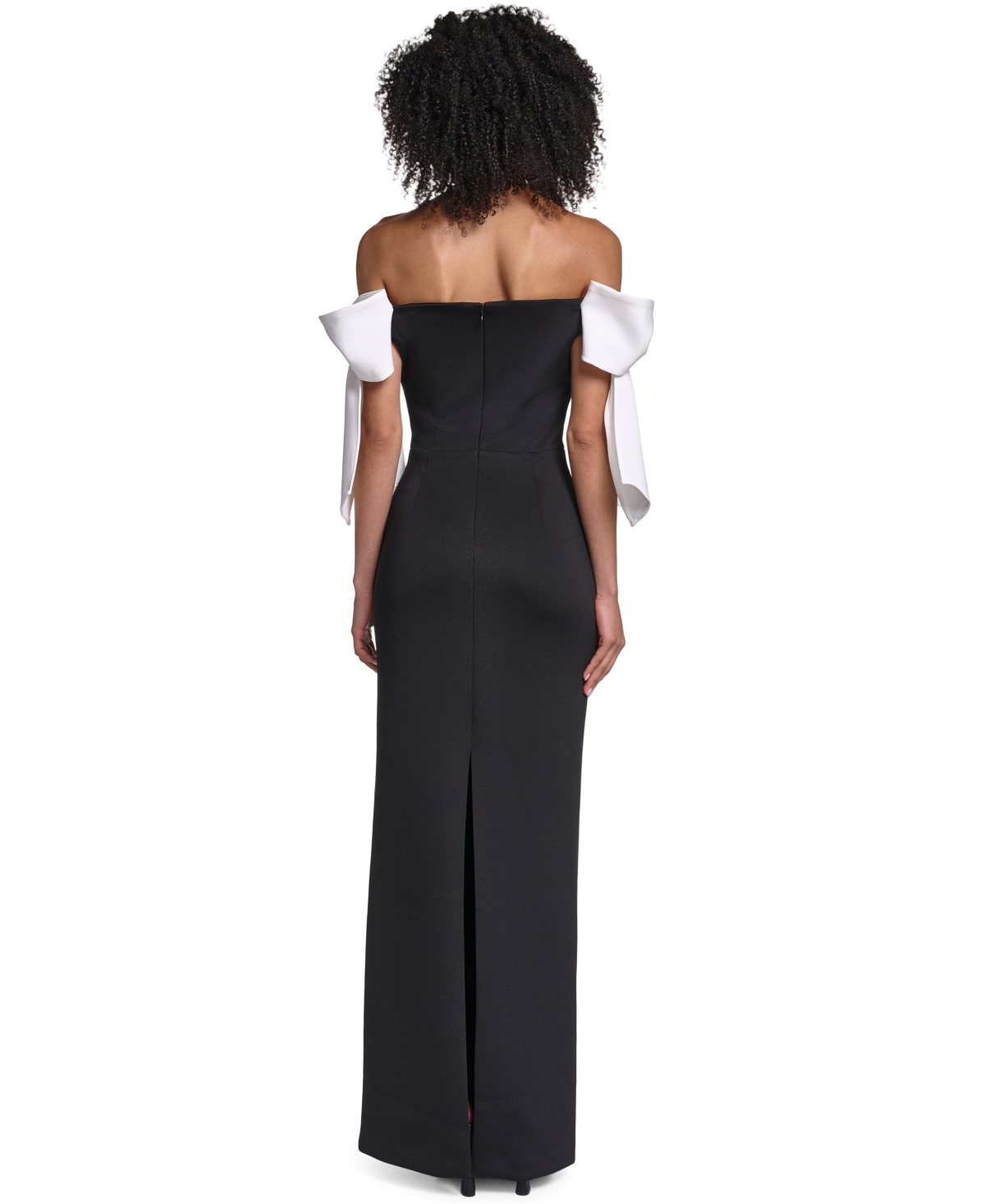 Karl Lagerfeld Paris Women's Scuba Gown Dress
