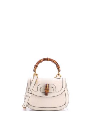 Mini Bamboo 1947 Top Handle Bag Jumbo GG Canvas