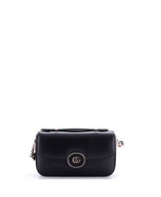 Mini Petite GG Flap Shoulder Bag Leather