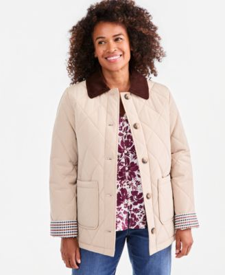 Women's Quilted-Barn Jacket