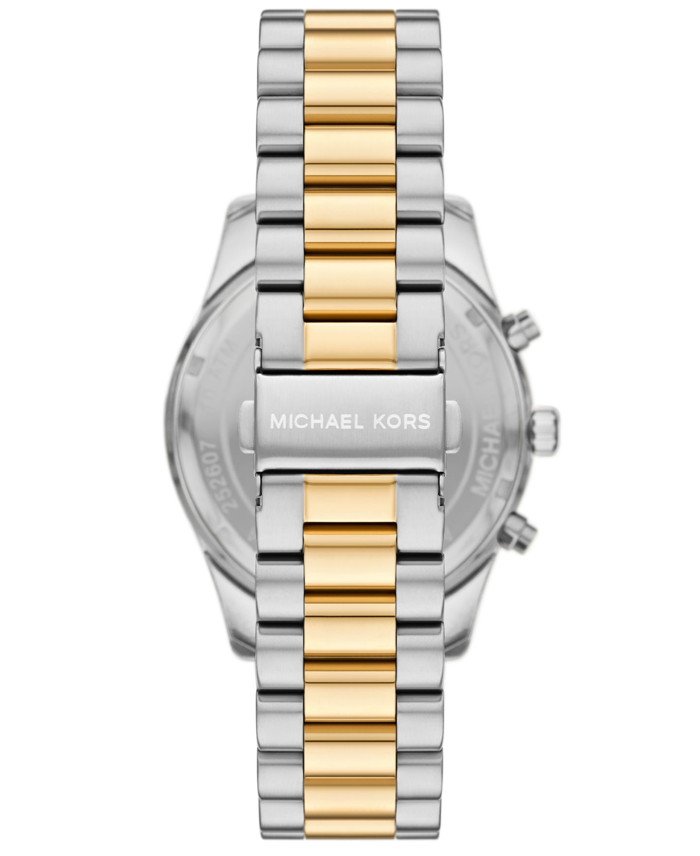Мужские часы Michael Kors MICHAEL Lexington Chronograph Two-Tone Stainless Steel Watch 44mm — фото 2