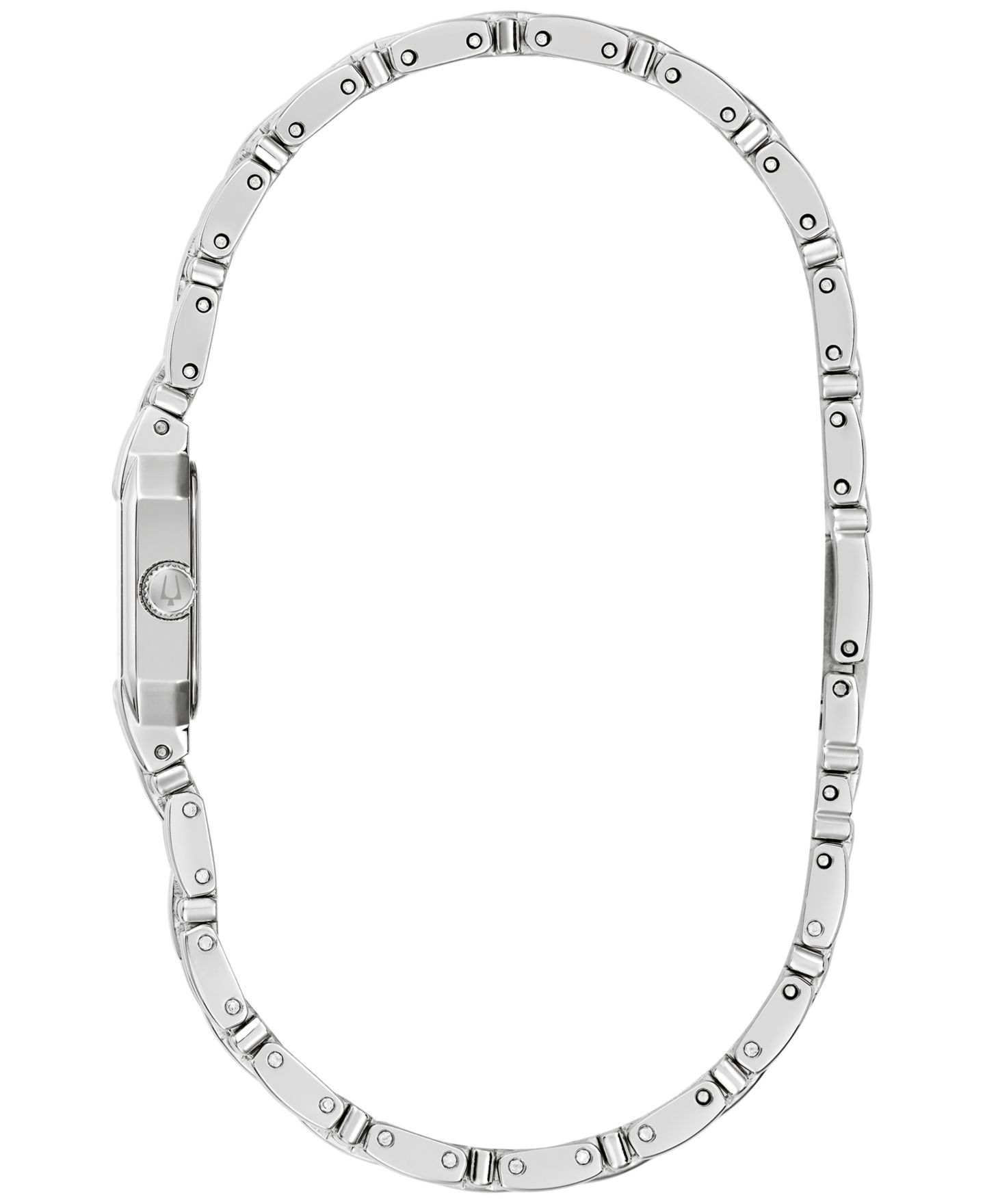 Женские часы Bulova Goddess of Time Sophia Silver-Tone Stainless Steel Bracelet Watch 16mm — фото 2