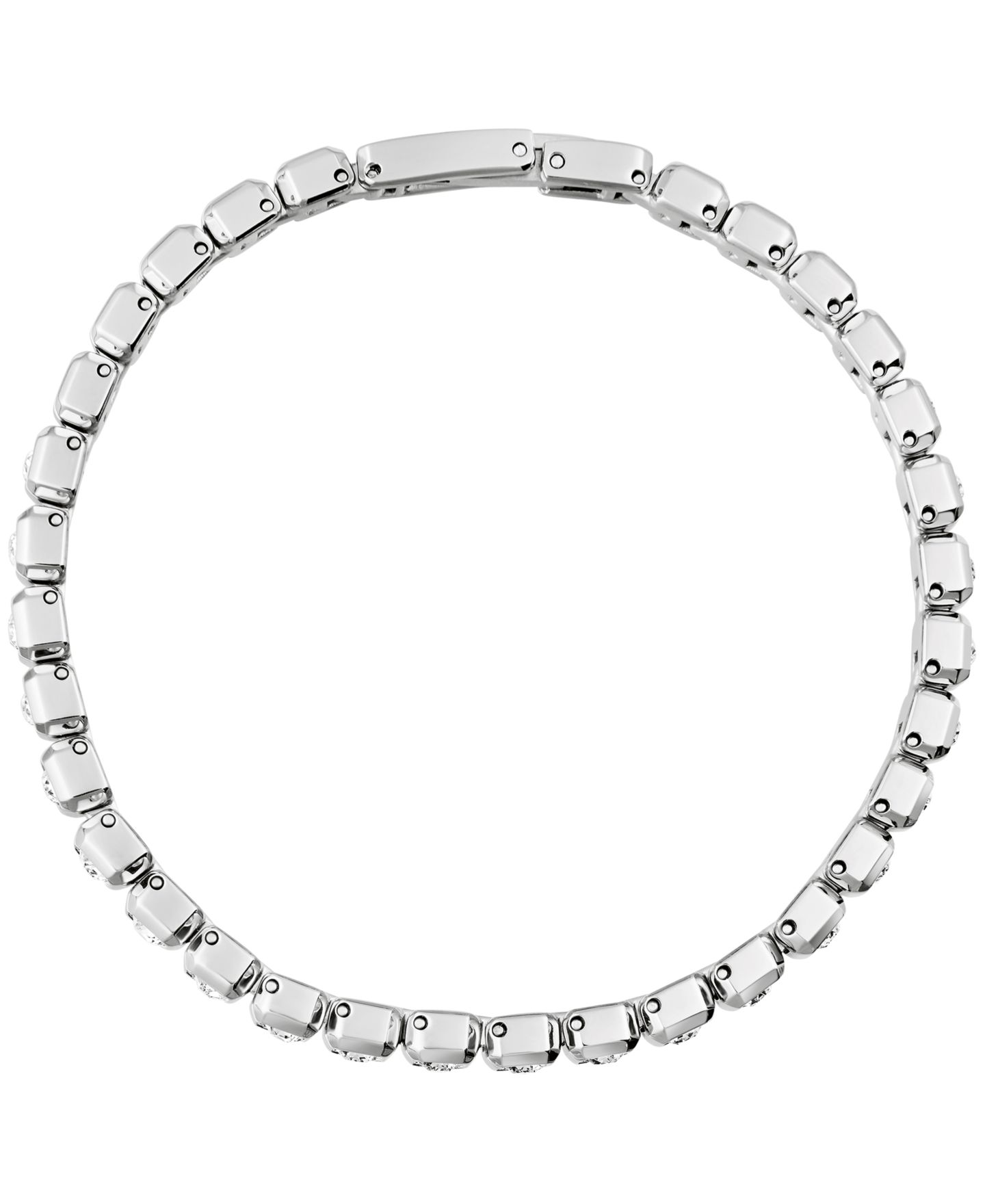Женские часы Bulova Box Set Crystal Silver-Tone Stainless Steel Bracelet Watch 15mm — фото 9
