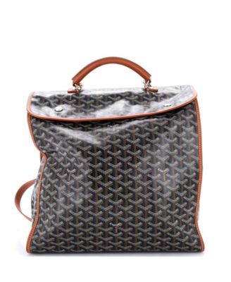 Saint Leger Briefcase Backpack Coated Canvas