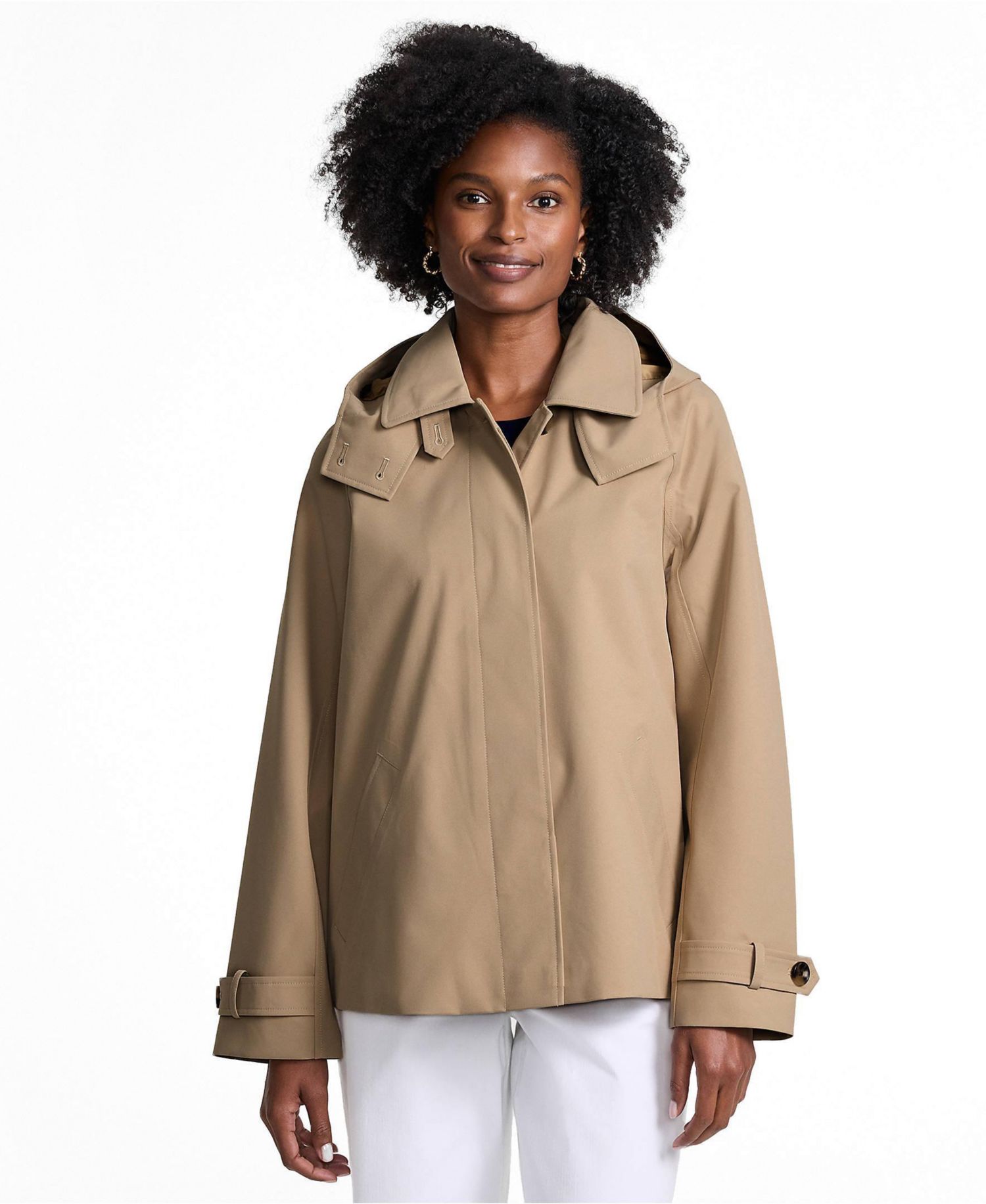 Women's Squall Hooded Short Lined Jacket