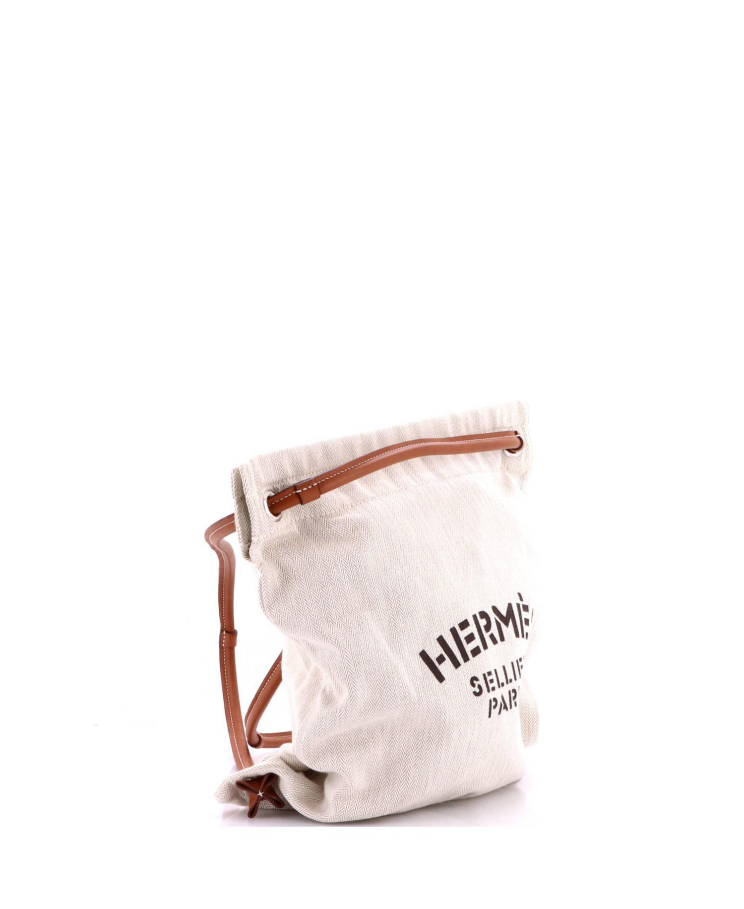 Pre-Owned HERMES MM Aline Bag Toile