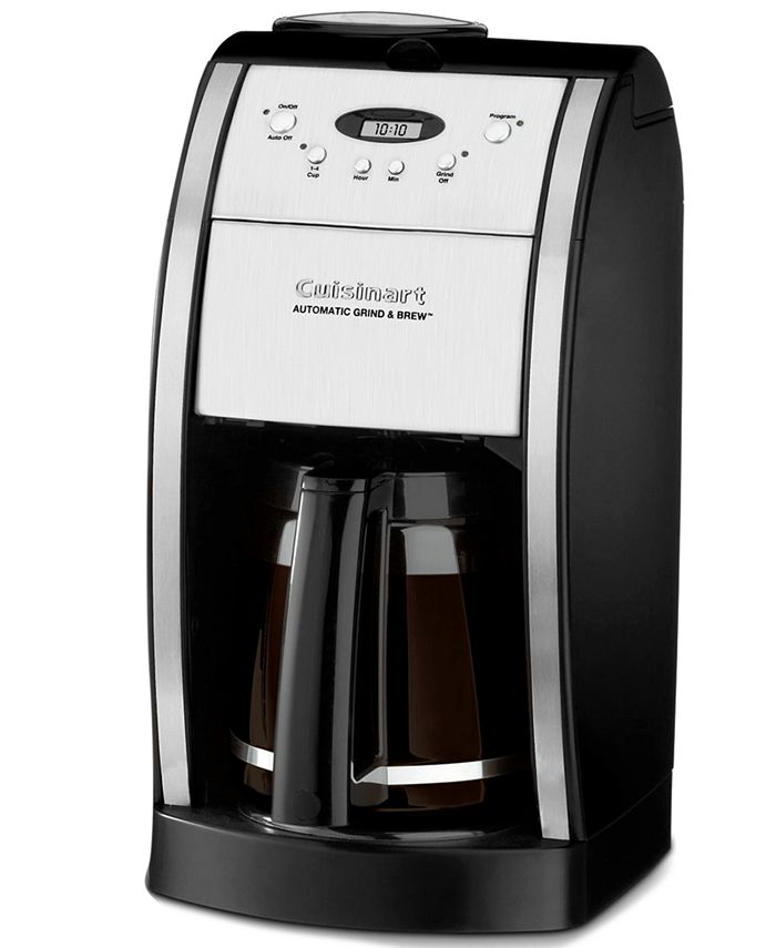 10-Cup Automatic Grind & Brew Coffeemaker with Thermal Carafe - Black &  Stainless Steel, Cuisinart