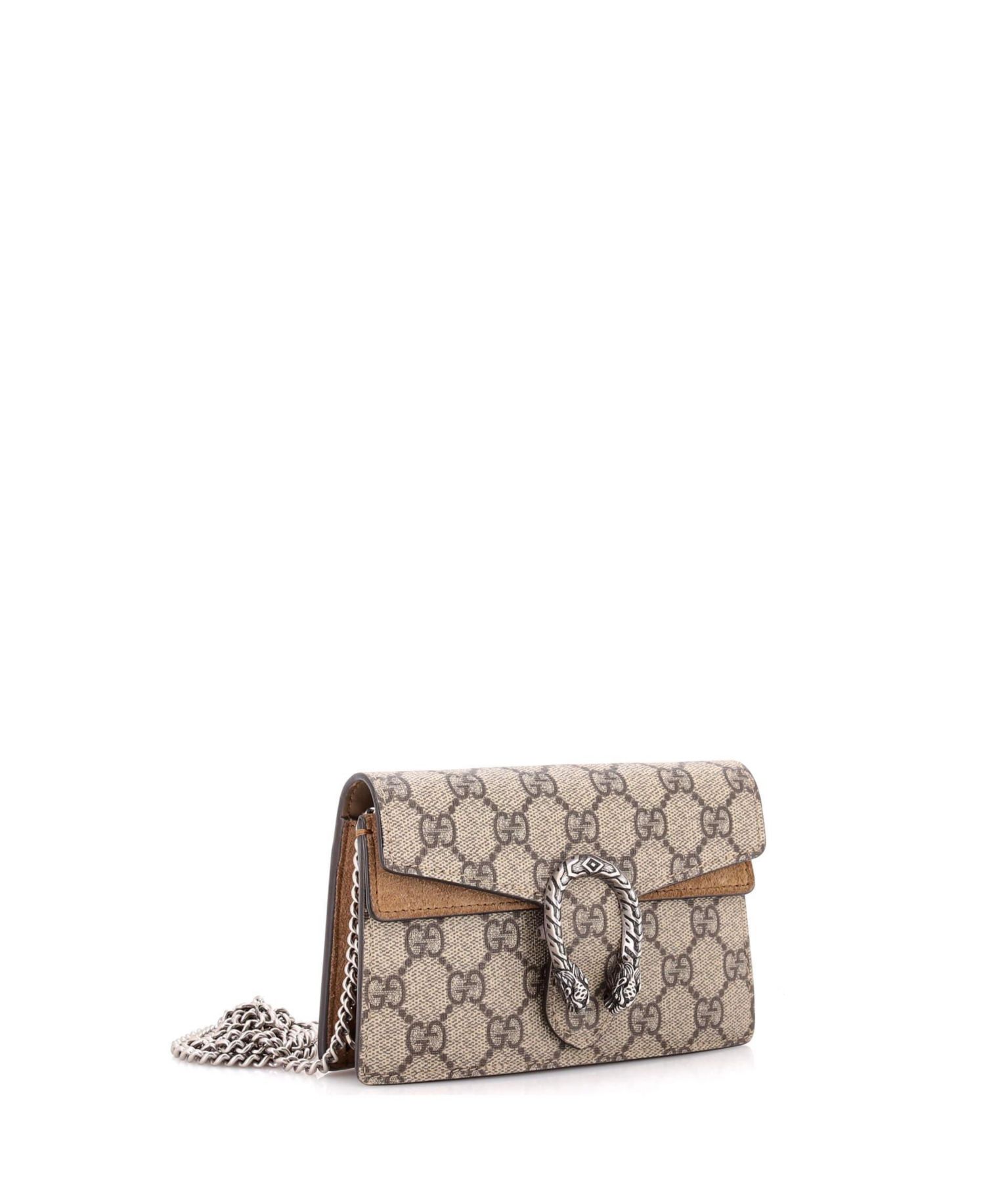 Super Mini Dionysus Bag GG Coated Canvas