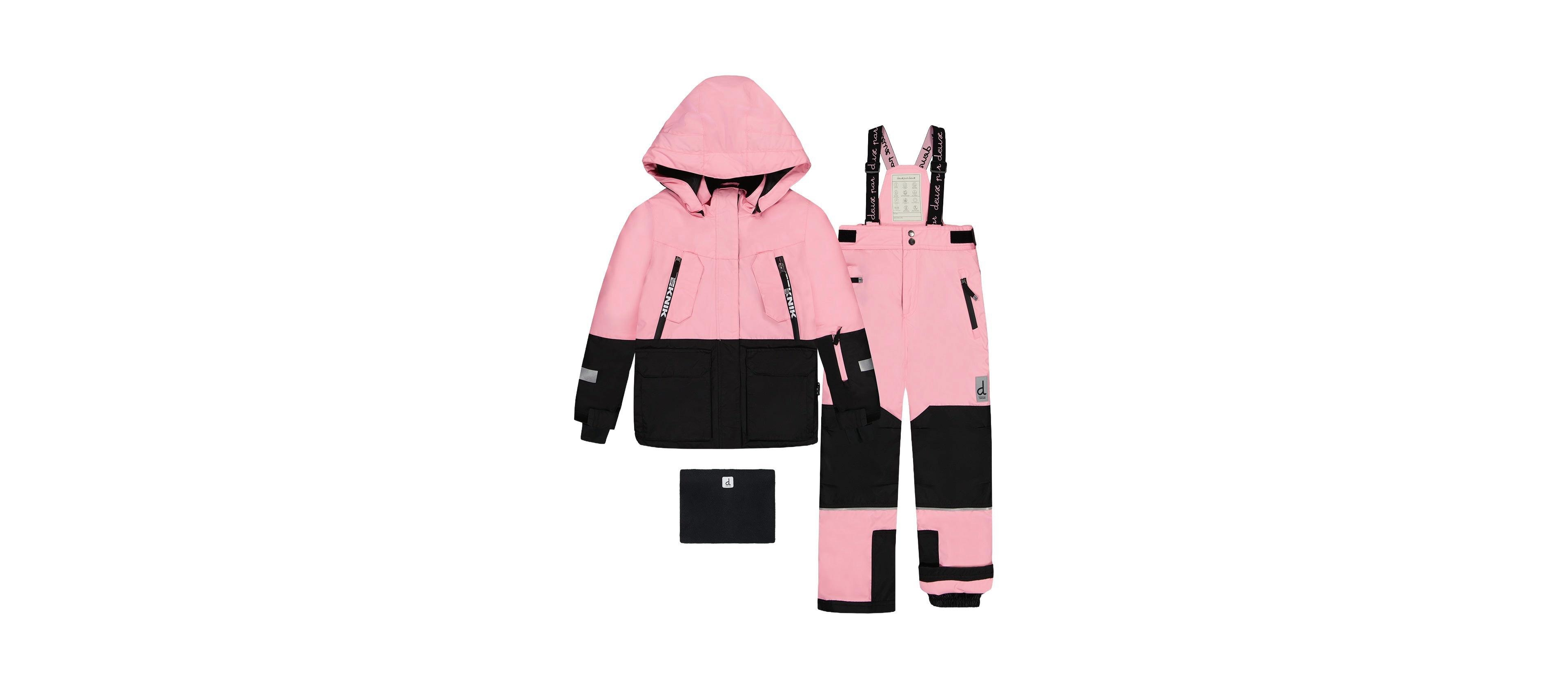 Deux par Little and Big Girl(6-16) Two Piece Teknik Snowsuit