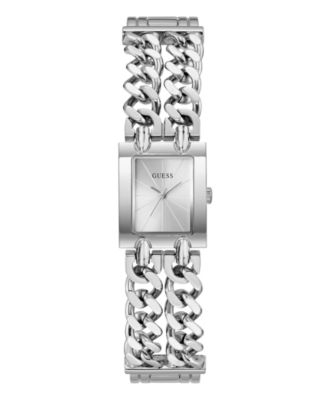 Women's Quartz Silver-Tone Stainless Steel Watch 20mm