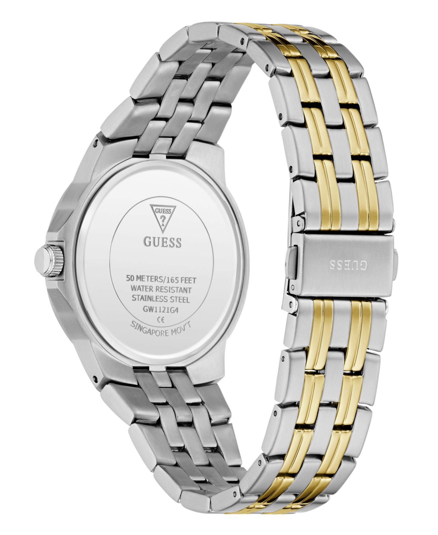 Men's Quartz Two-Tone Stainless Steel Watch 39mm