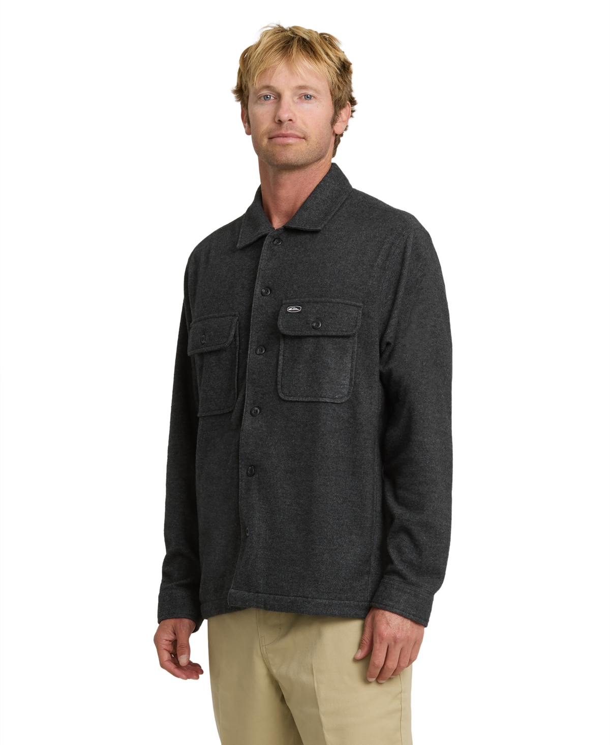 Quiksilver Men's Flannel Solid Shirt