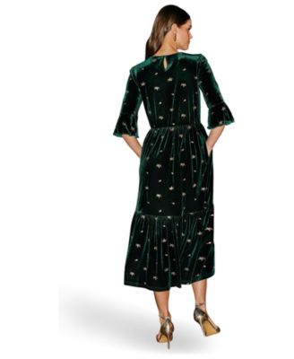 macy's holiday dresses womens Women's Green Christmas