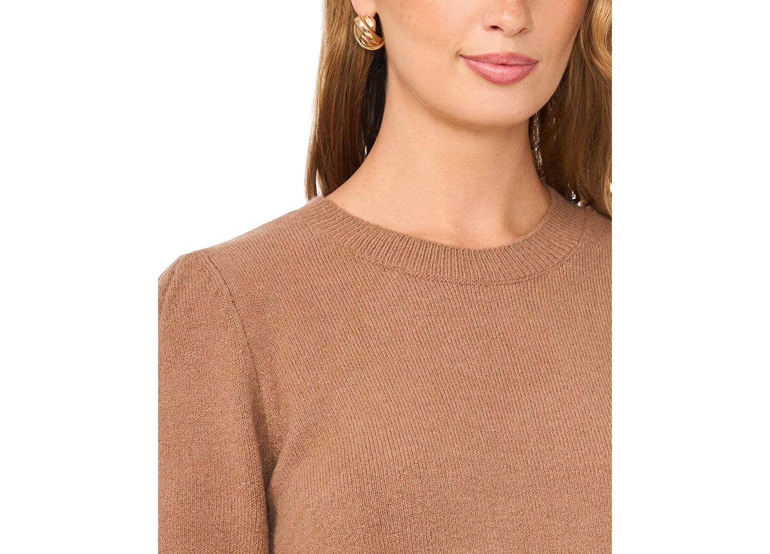 Women's Short-Sleeve Crewneck Sweater