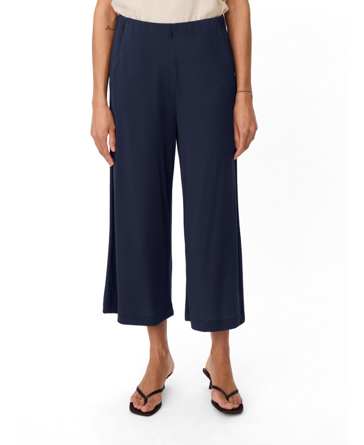 Masai Copenhagen Women's Mapryvora Wide-Leg Cropped High-Rise Trouser