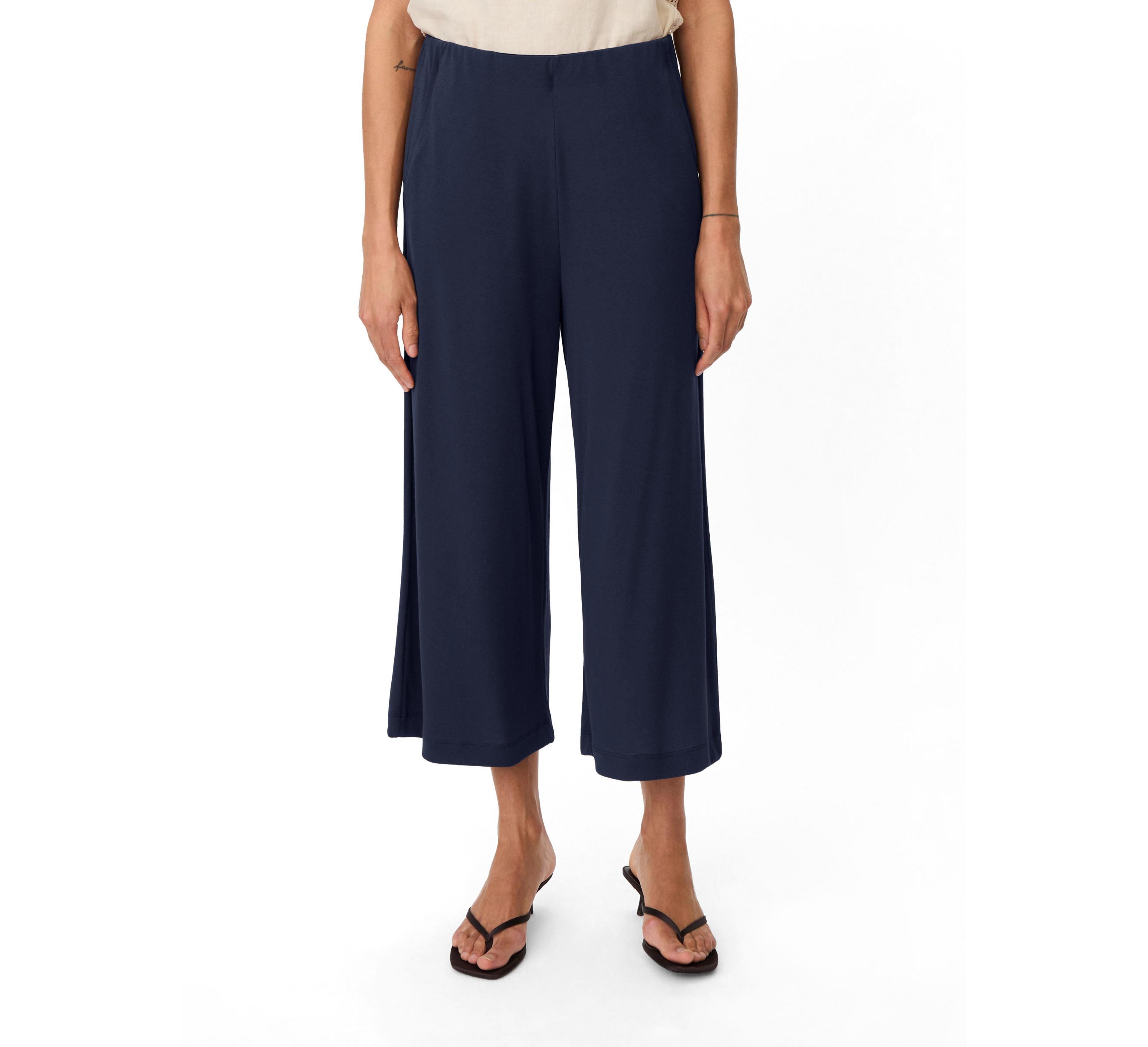 Masai Copenhagen Women's Mapryvora Wide-Leg Cropped High-Rise Trouser