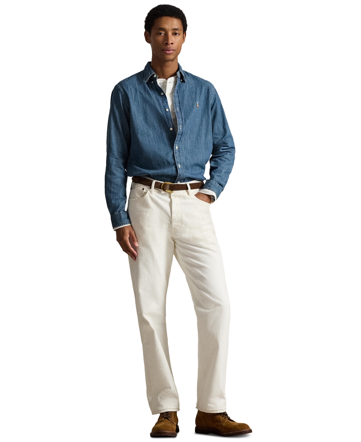 Polo Ralph Lauren Men's Classic-Fit Denim Shirt