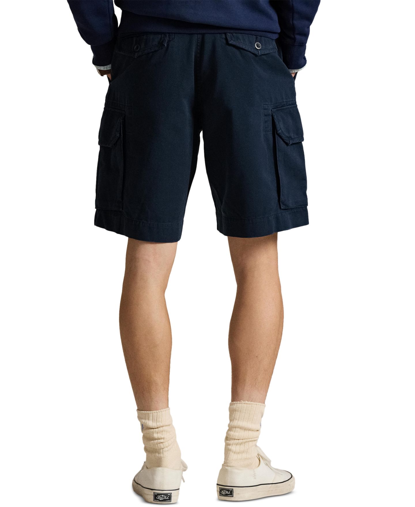 Мужские шорты Polo Ralph Lauren Shorts, 10.5" Classic Gellar Cargos, цвет: Тёмно-синий — фото 4