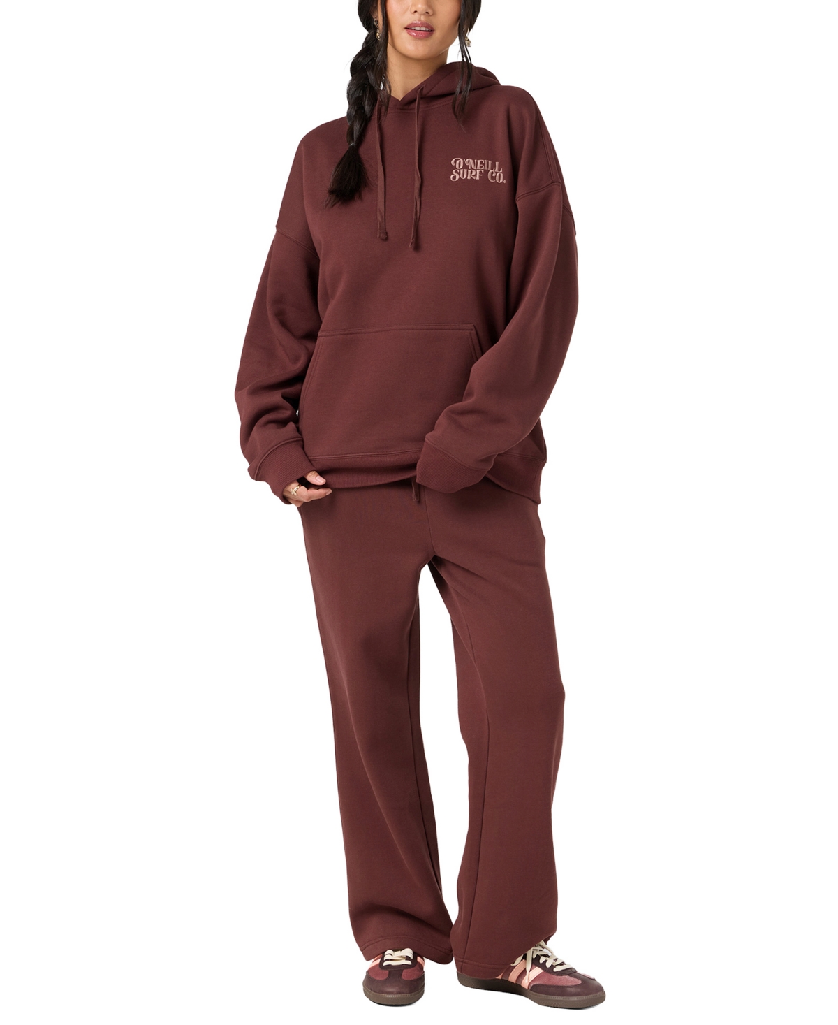 O'Neill Women's Flora Bouquet Oversized Long-Sleeve Hoodie