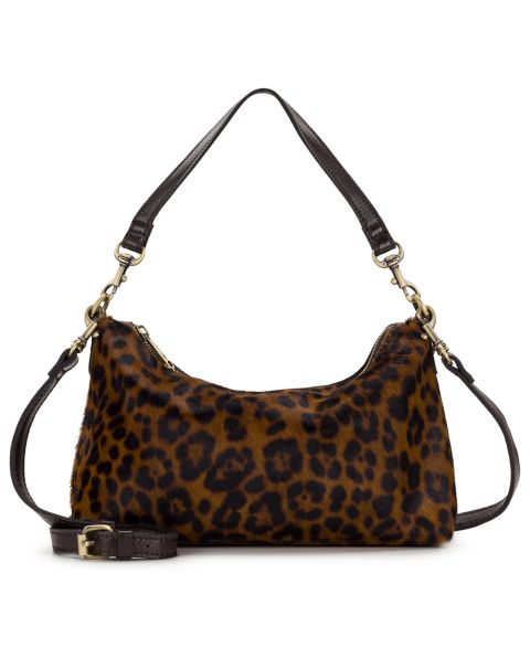 Женская сумка Patricia Nash Kolena Small Leopard Shoulder, цвет: Леопардовый