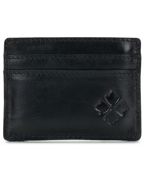 Женский кошелёк Patricia Nash Granna Leather Card Case, цвет: Чёрный