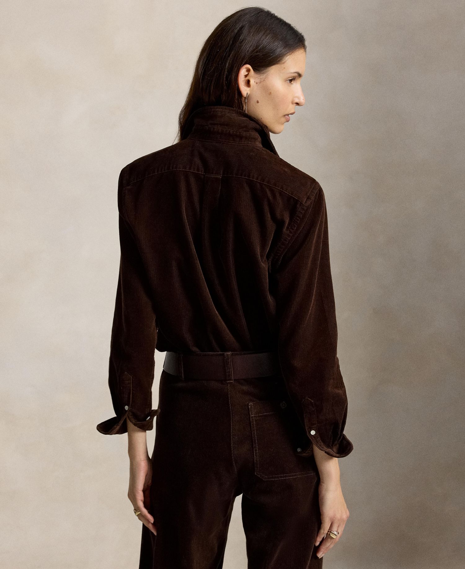Women's Classic-Fit Cotton Corduroy Shirt