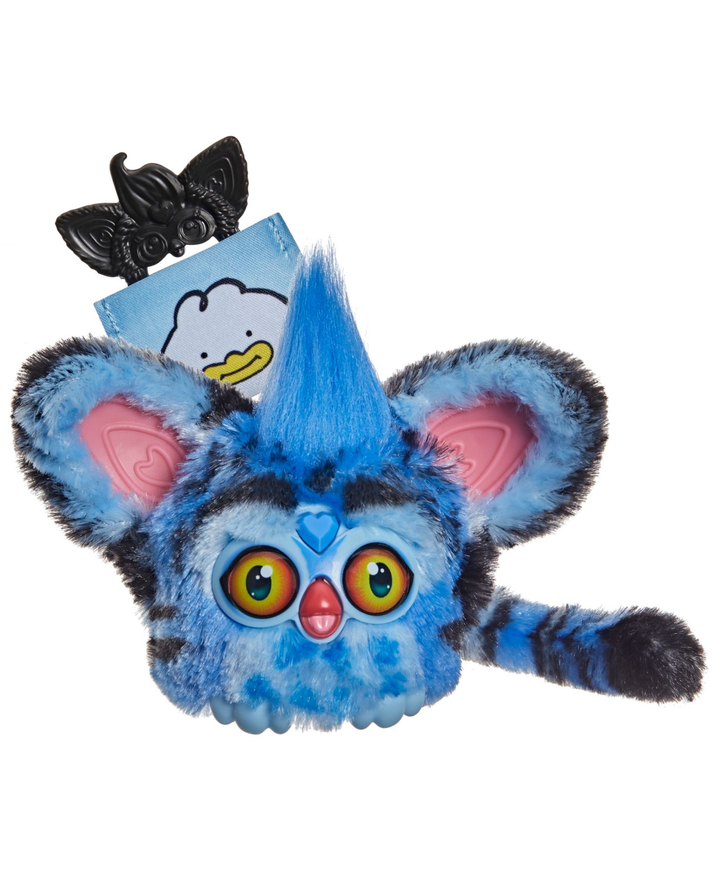 Детская мягкая игрушка Furby KPop Demon Hunters Derpy Tiger 3" Interactive Plush — фото 4