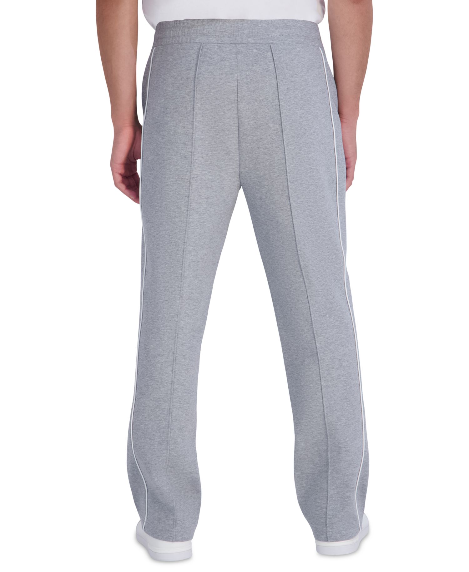 Men's Ponte Track Piping Detail Pants
