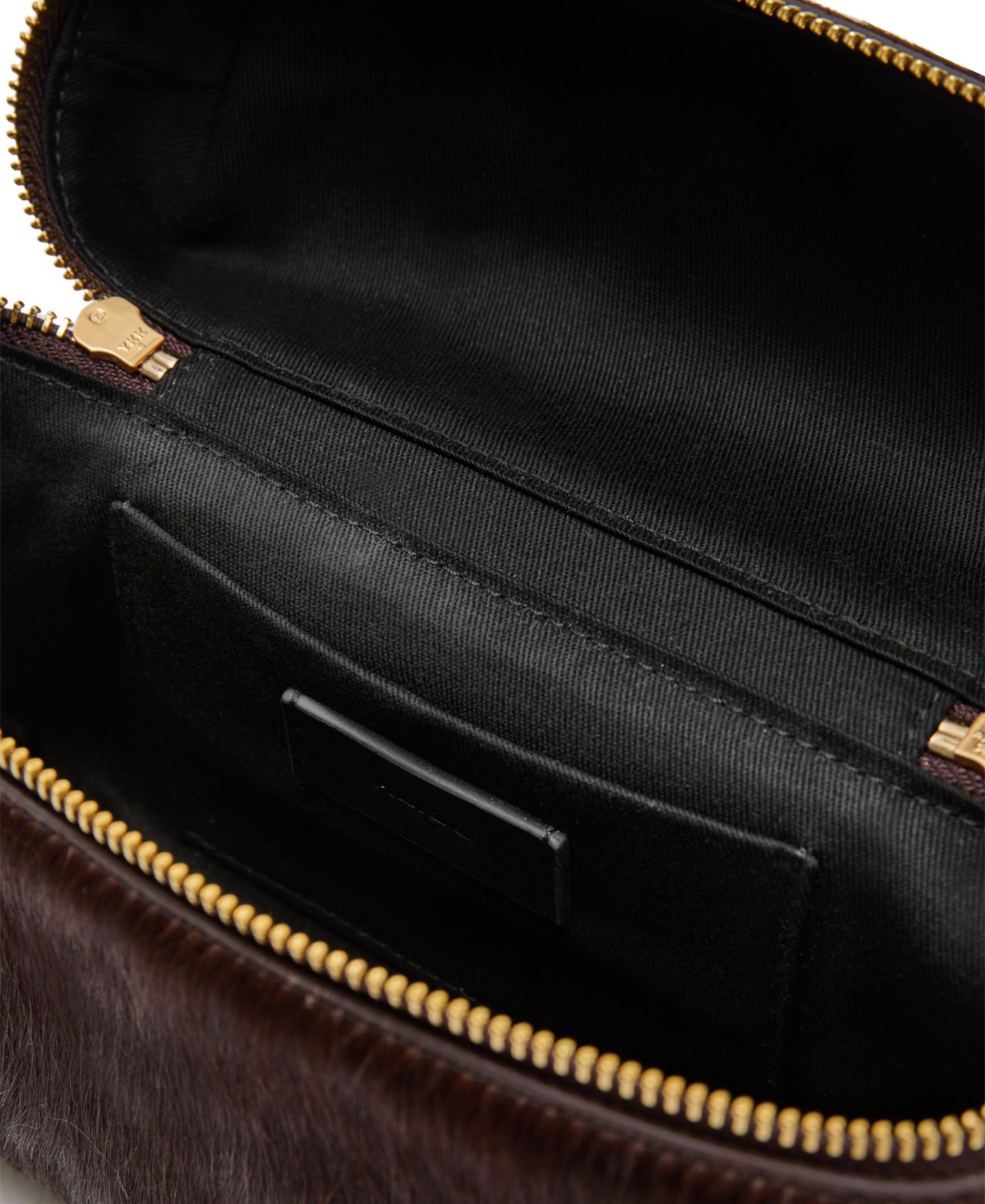 Женская сумка REISS Ines Pony Hair-Effect Vanity Crossbody, цвет: Шоколадный — фото 3