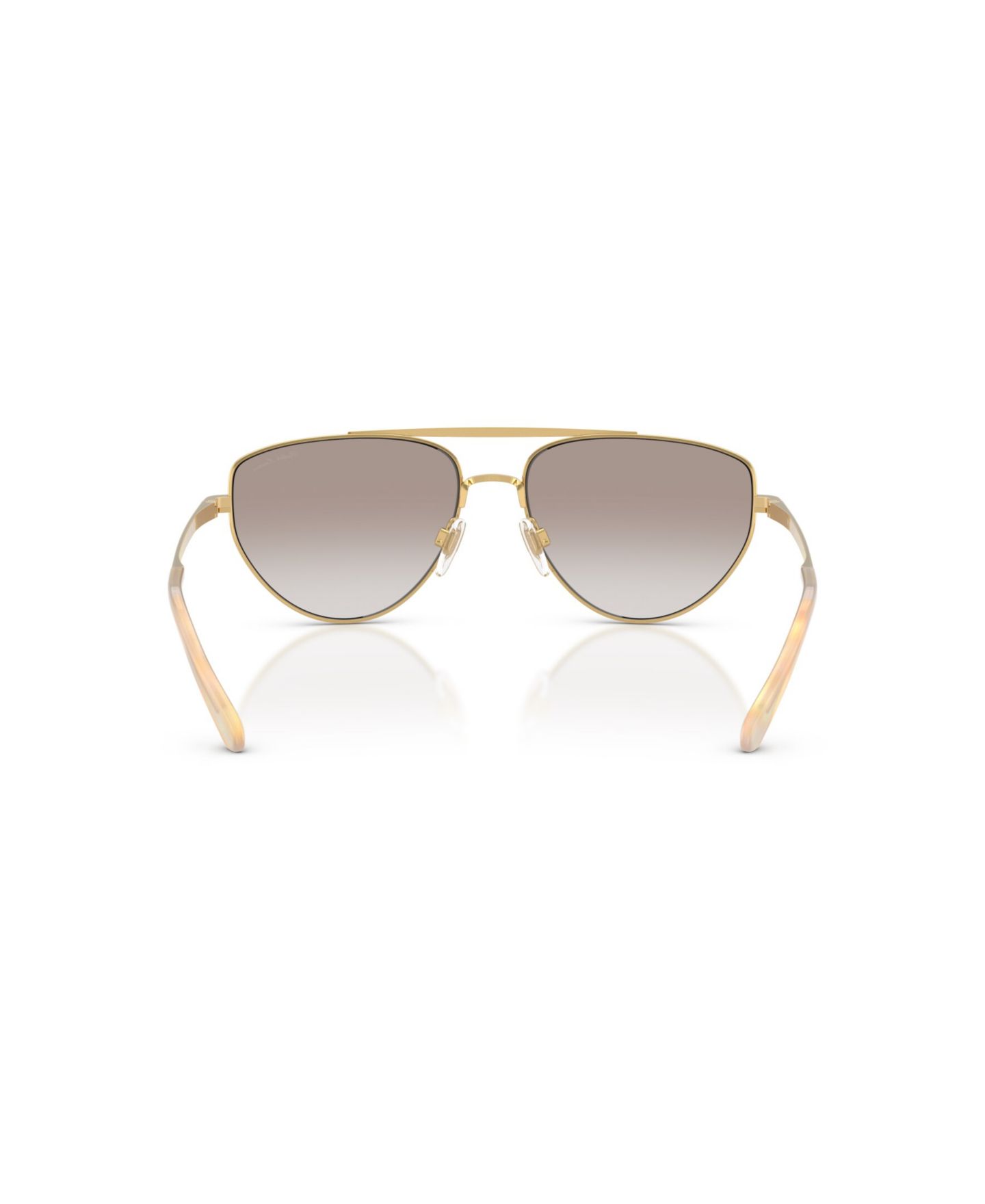 Женские солнцезащитные очки Ralph Lauren Sunglasses, RL7090, цвет: Блестящий золотой — фото 4