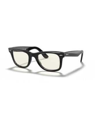 Unisex Wayfarer Clear Evolve Photochromic Sunglasses, RB2140F