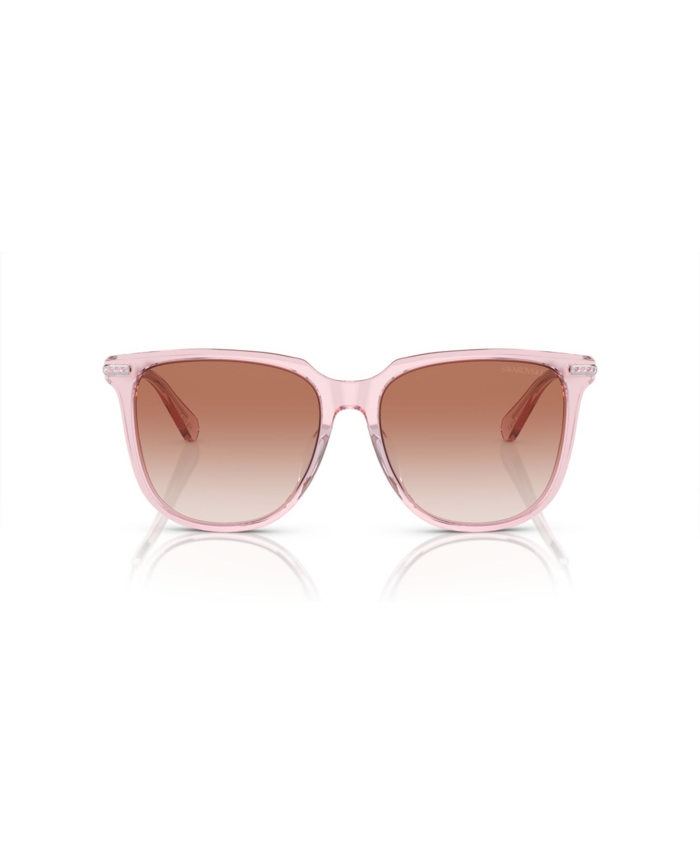 Женские солнцезащитные очки Swarovski Sunglasses, SK6015D, цвет: Розовый — фото 2