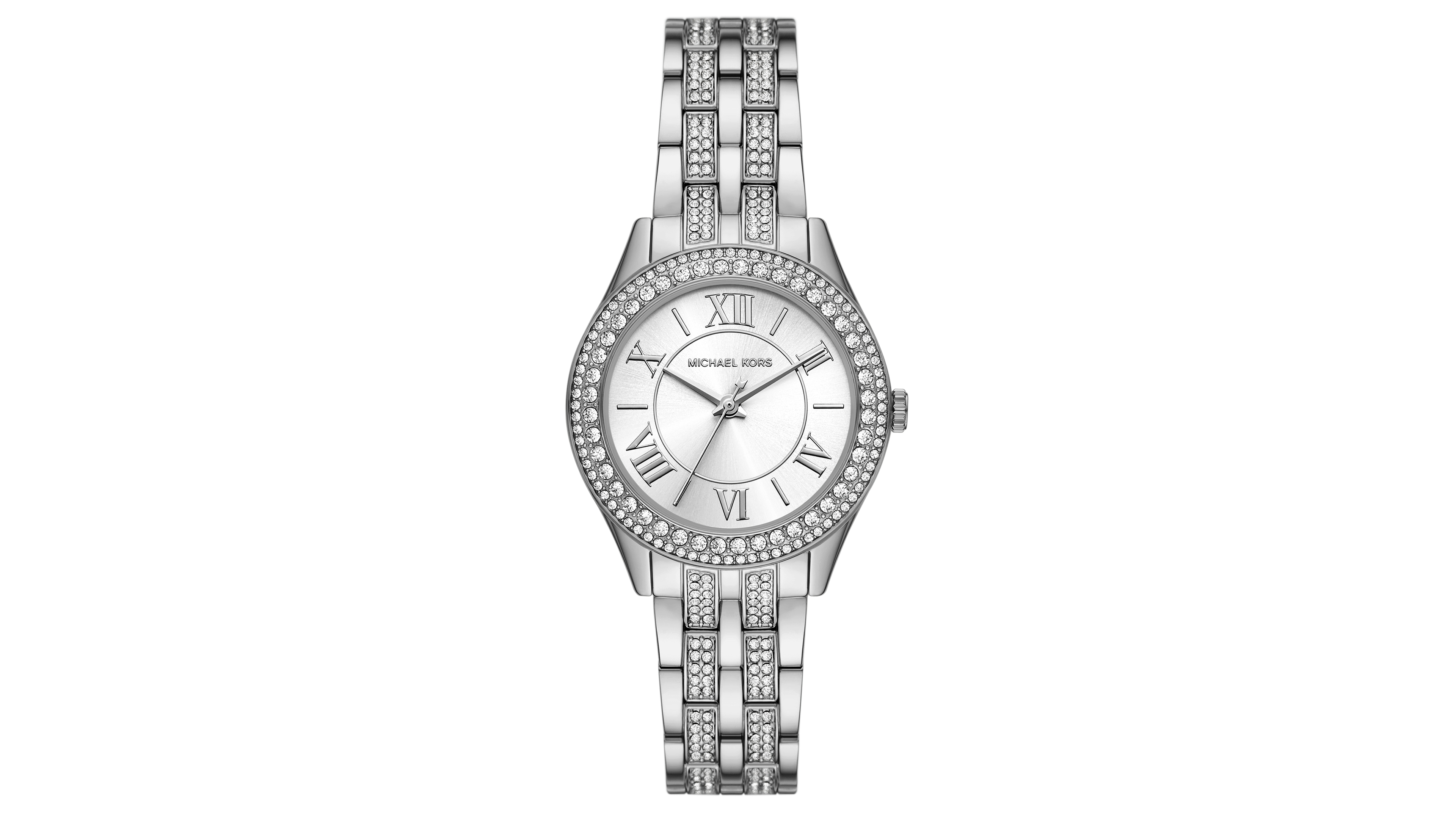 Michael Kors Women's Harlowe Three-Hand Stainless Steel Watch 33mm