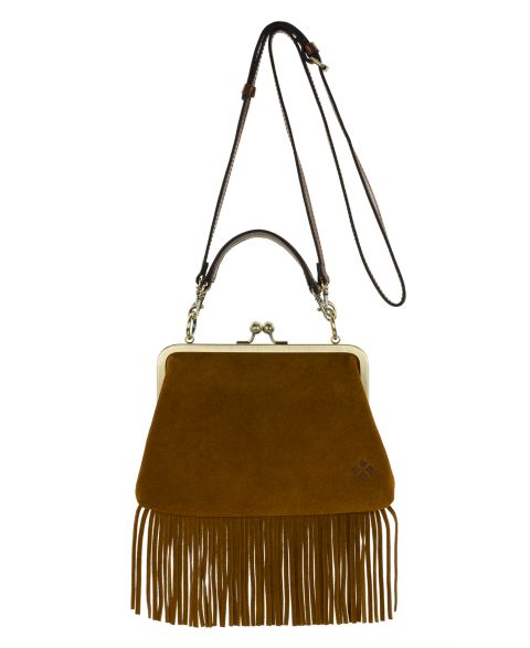 Женская сумка Patricia Nash Vione Leather Small Crossbody, цвет: Коньячный