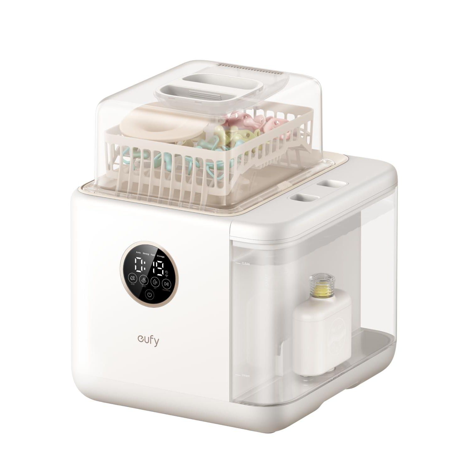 Security S1 Pro Baby Bottle Washer, Sterilizer and Dryer, Built-in Water Softener, Largest 10-Bottle Capacity