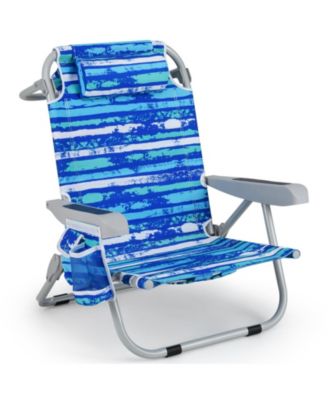 Beach Chair Folding Lounge Aluminum Camping outdoor