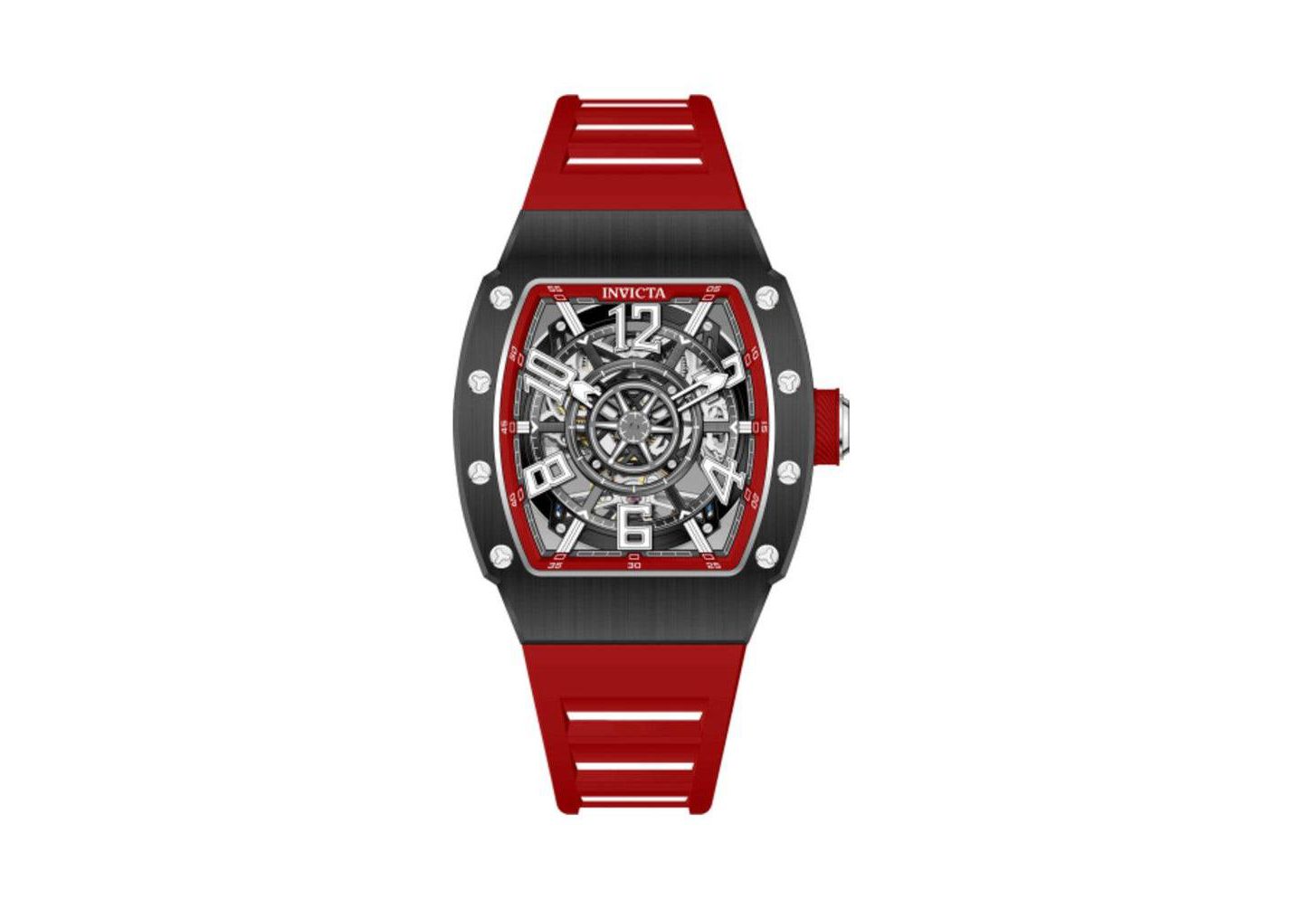 Мужские часы Invicta 69514 S1 Rally Automatic 2802 Dial, цвет: Красный — фото 2