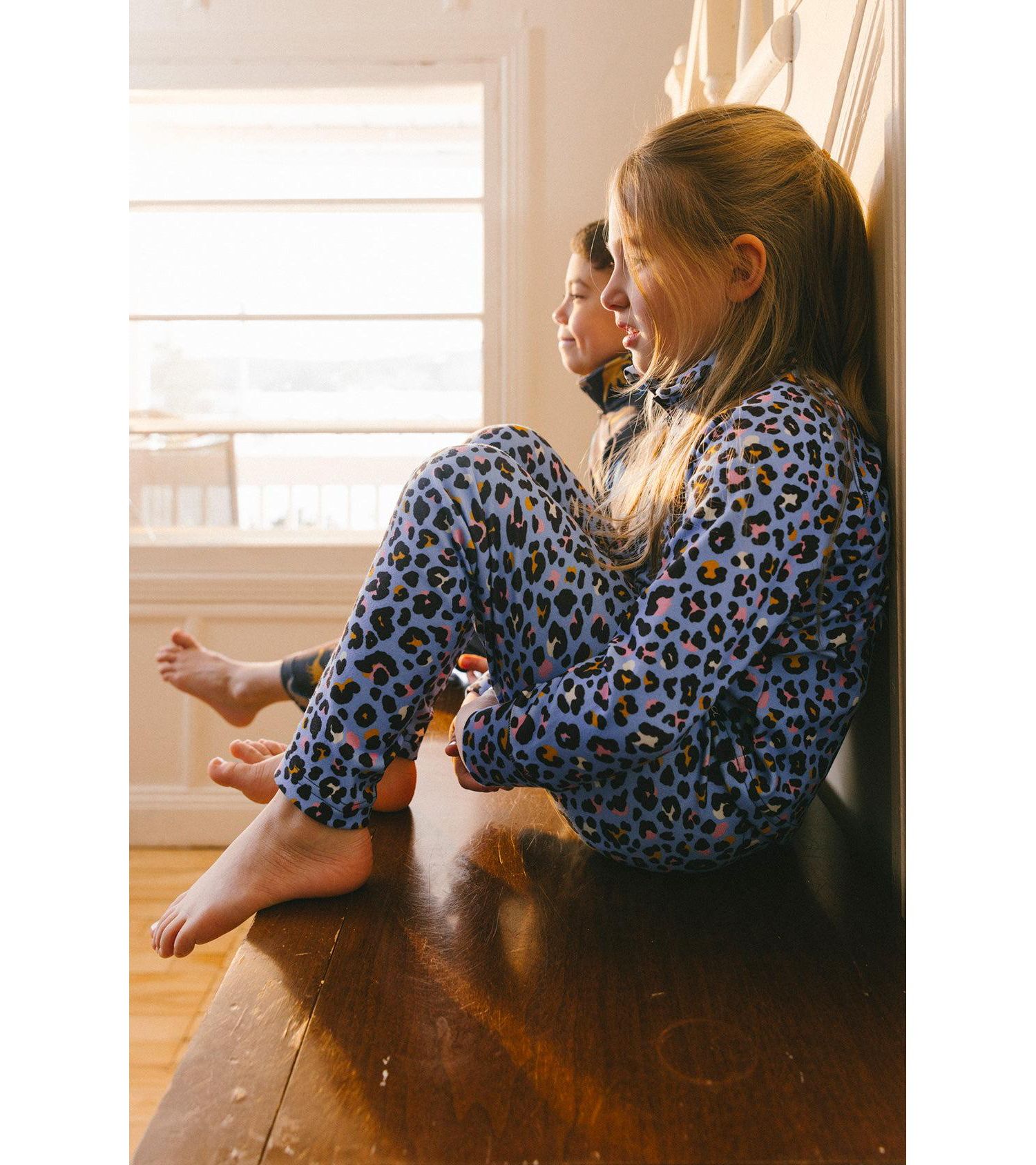 Little and Big Girl (6 - 14) Two-Piece Thermal Set