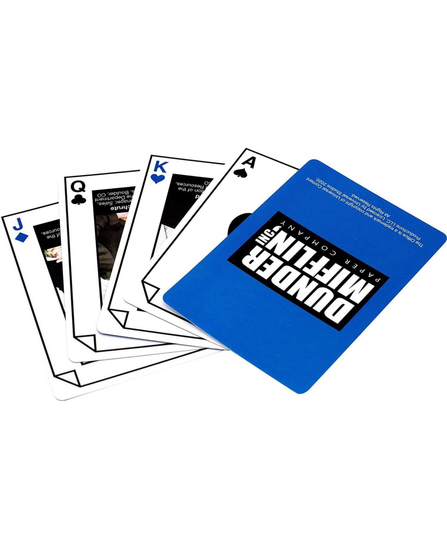 Детская игрушка NMR Distribution The Office Dunder Mifflin 52-Card Deck with 2 Jokers, Ages 6+ — фото 4