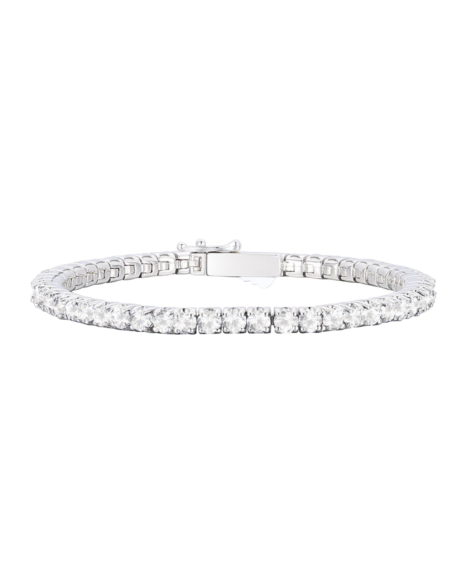 White Topaz Tennis Bracelet (12-1/2 ct. t.w.) in Sterling Silver