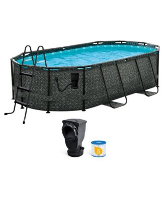 13'11" Oasis Designer Oval Above Ground Pool w/ Pump