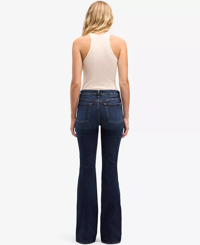 Women's Mid-Rise Leggy Bootcut Slim Illusion Jeans - thumbnail 5