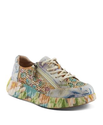 Women's Bloomington Sneaker with Leather Upper