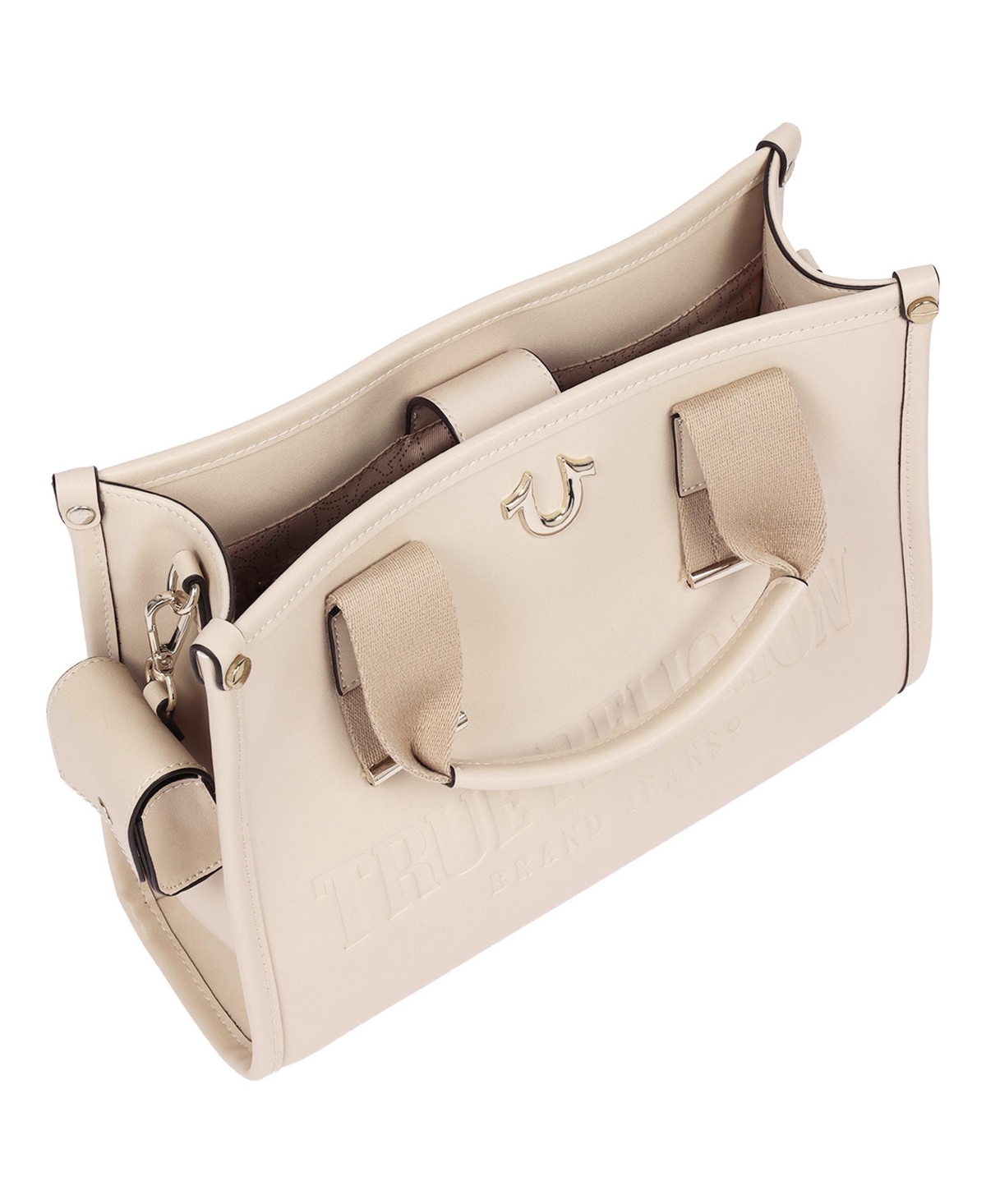 True Religion Multi-Strap Denim Shoulder Bag