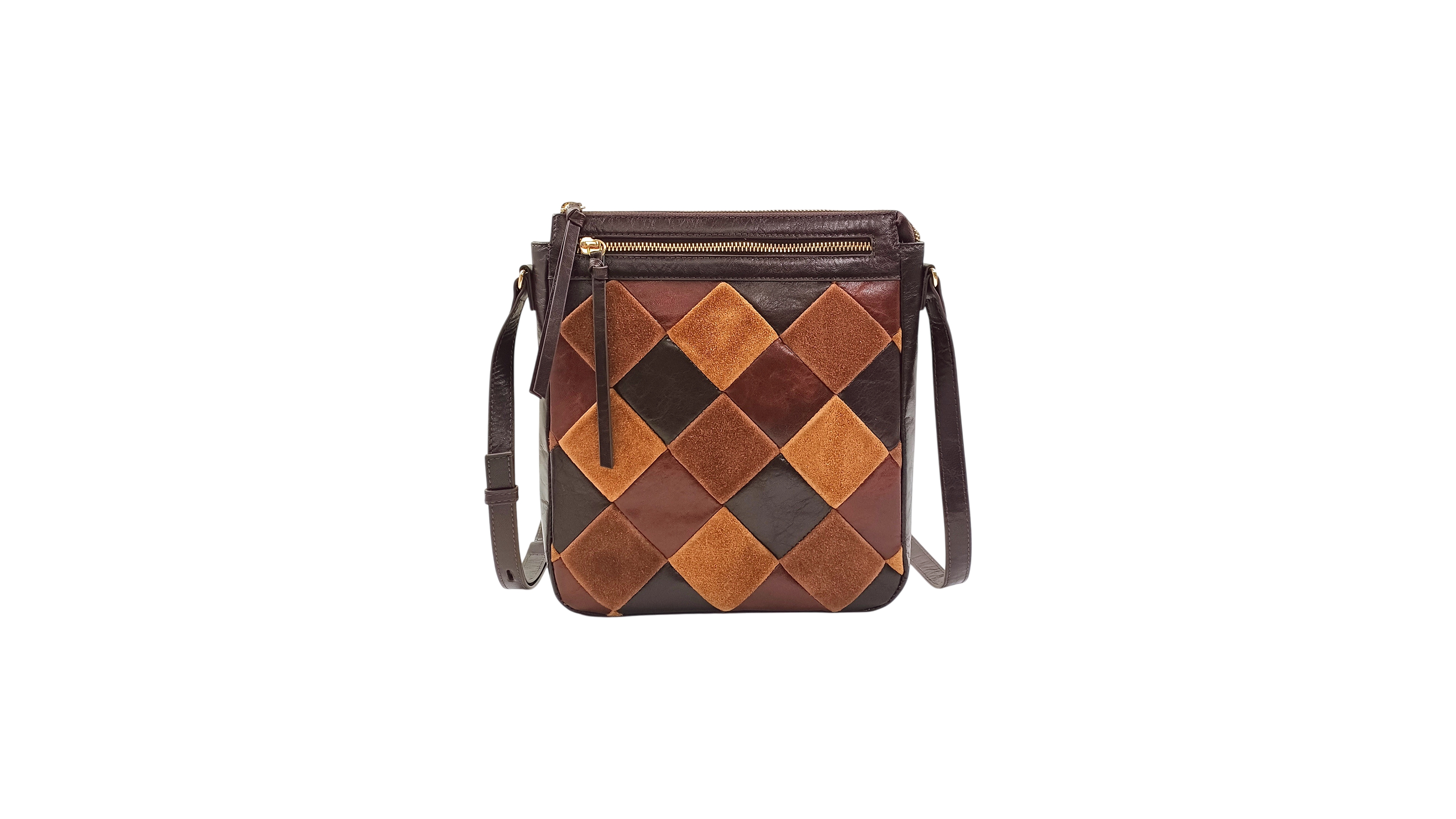 Lodis Patch Train North South Small Crossbody Handbag