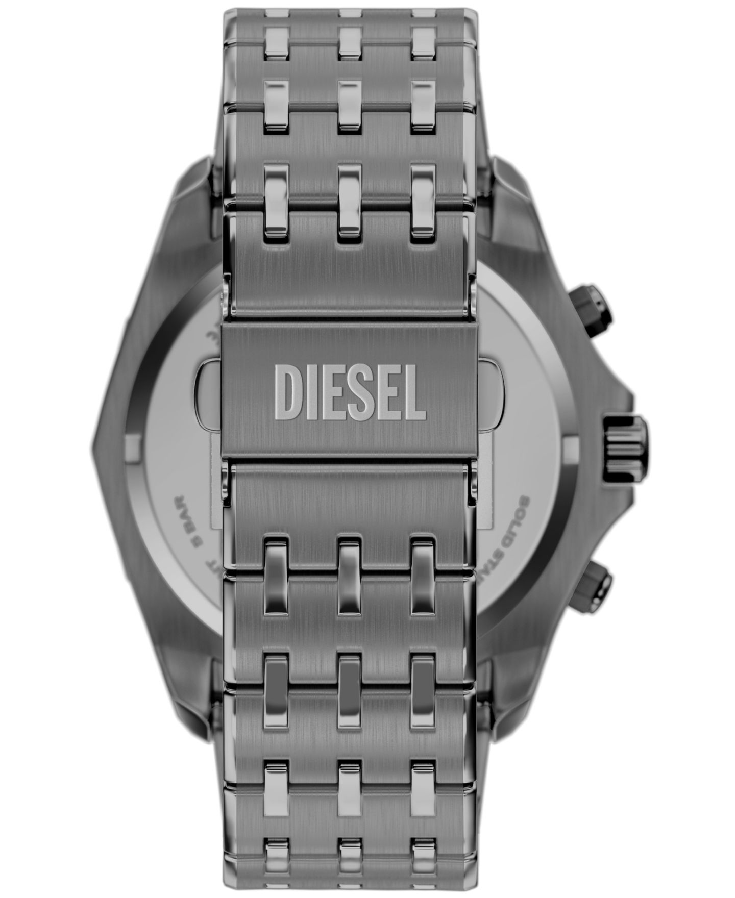 Мужские хронограф-часы Diesel Stinger Quartz из нержавеющей стали, Gunmetal, 46 мм — фото 2