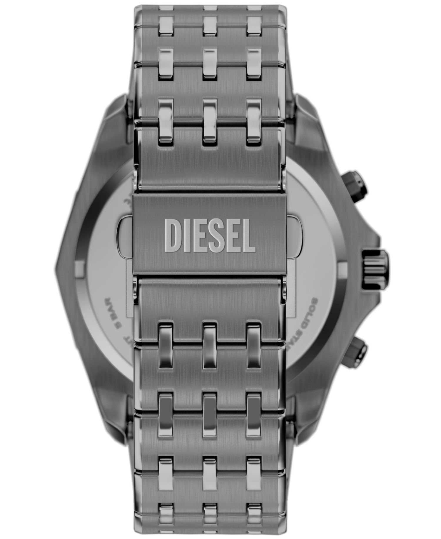 Men's Stinger Quartz Chronograph Gunmetal Stainless Steel Watch 46mm