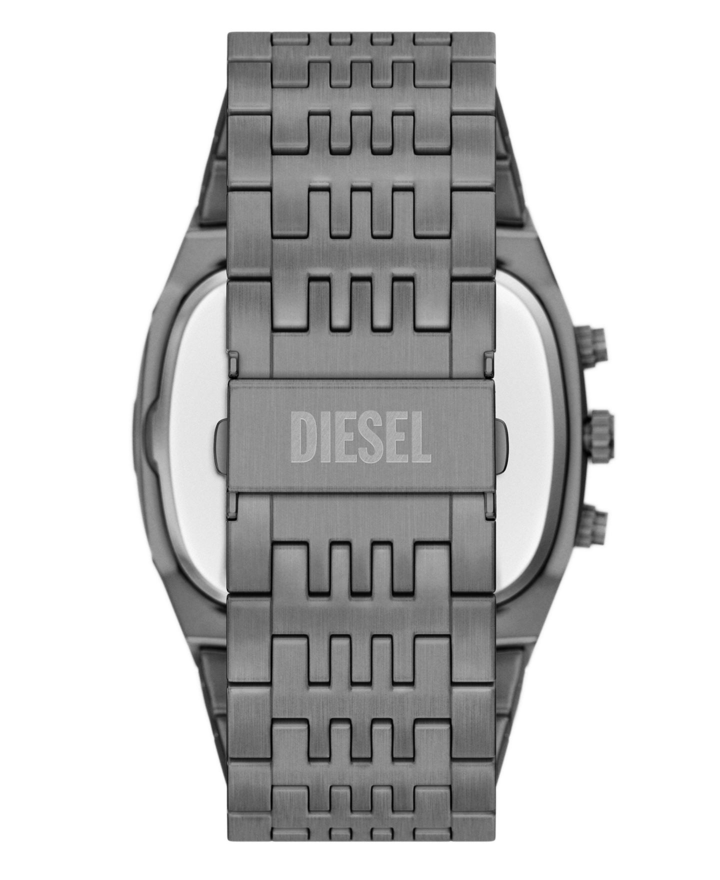 Мужские часы Diesel Spiked Cushion Quartz Chronograph Gunmetal Stainless Steel 45mm — фото 2