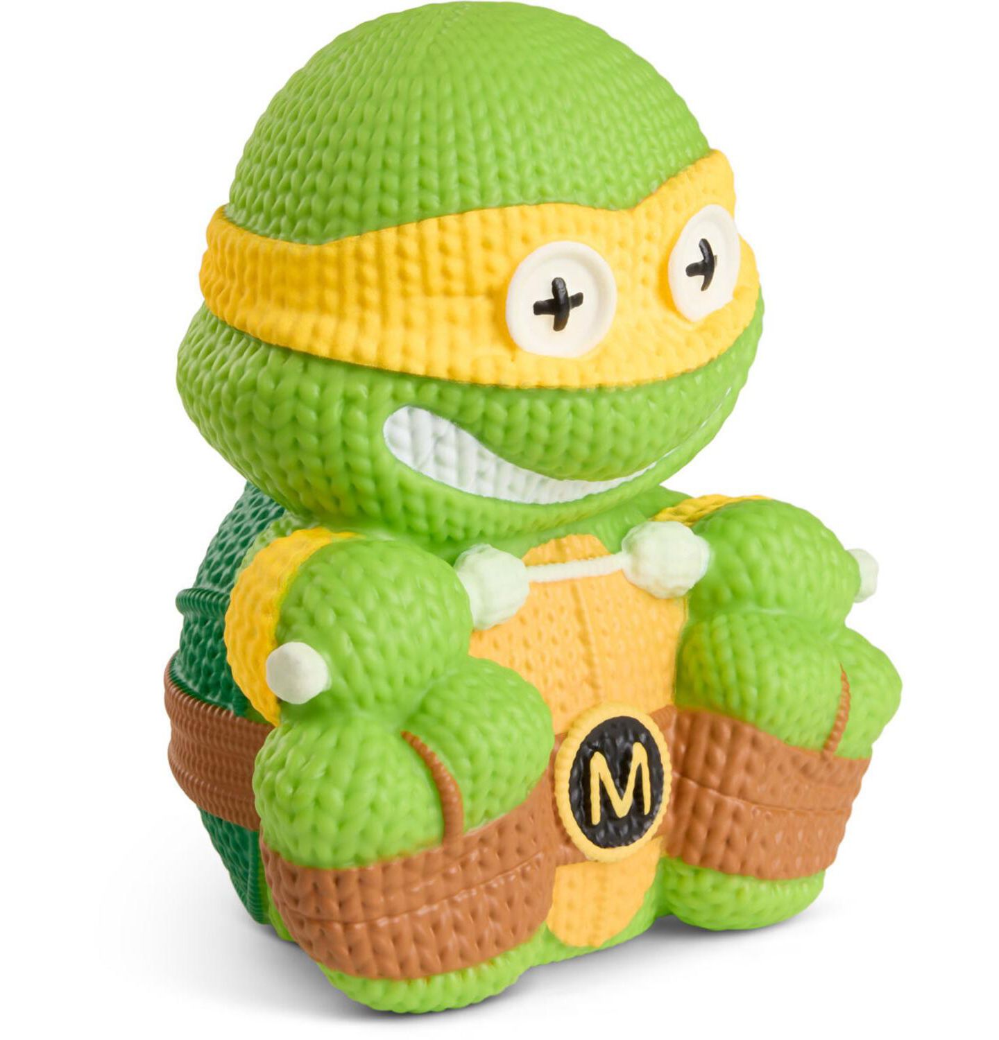 Детские фигурки Handmade By Robots Teenage Mutant Ninja Turtles (Tmnt) - Michelangelo 372 (Glow in the Dark) — фото 2